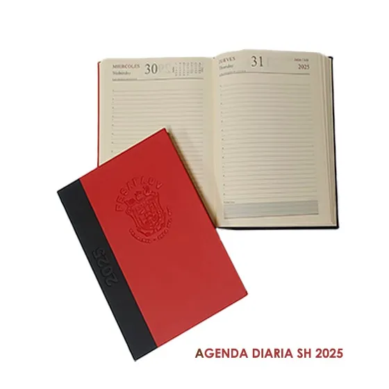 Agenda Diaria SH 2026 en curpiel