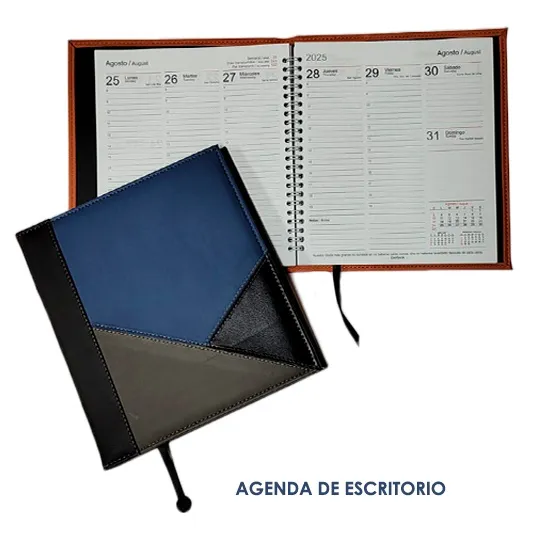 Agenda de Escritorio 2026 SH en curpiel